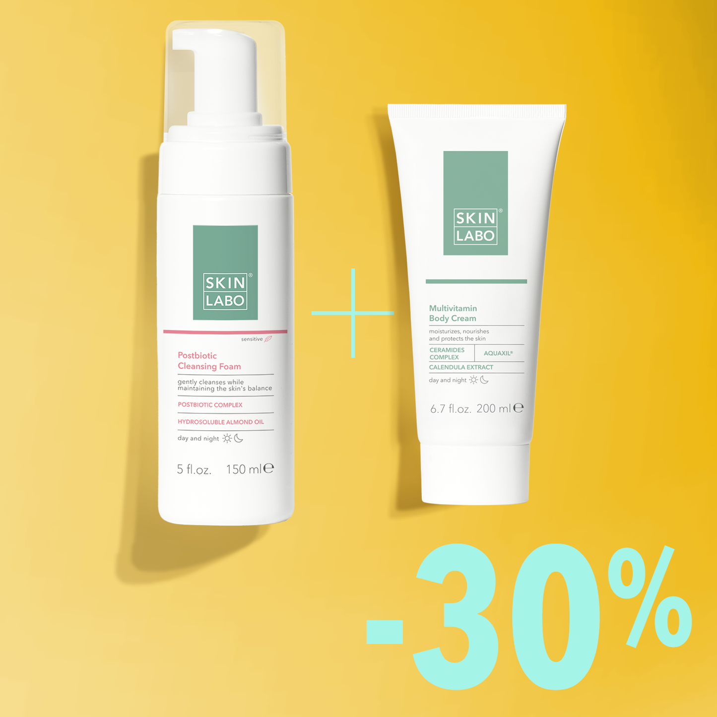 -30% FACIAL MOUSSE + BODY CREAM SUMMER 25