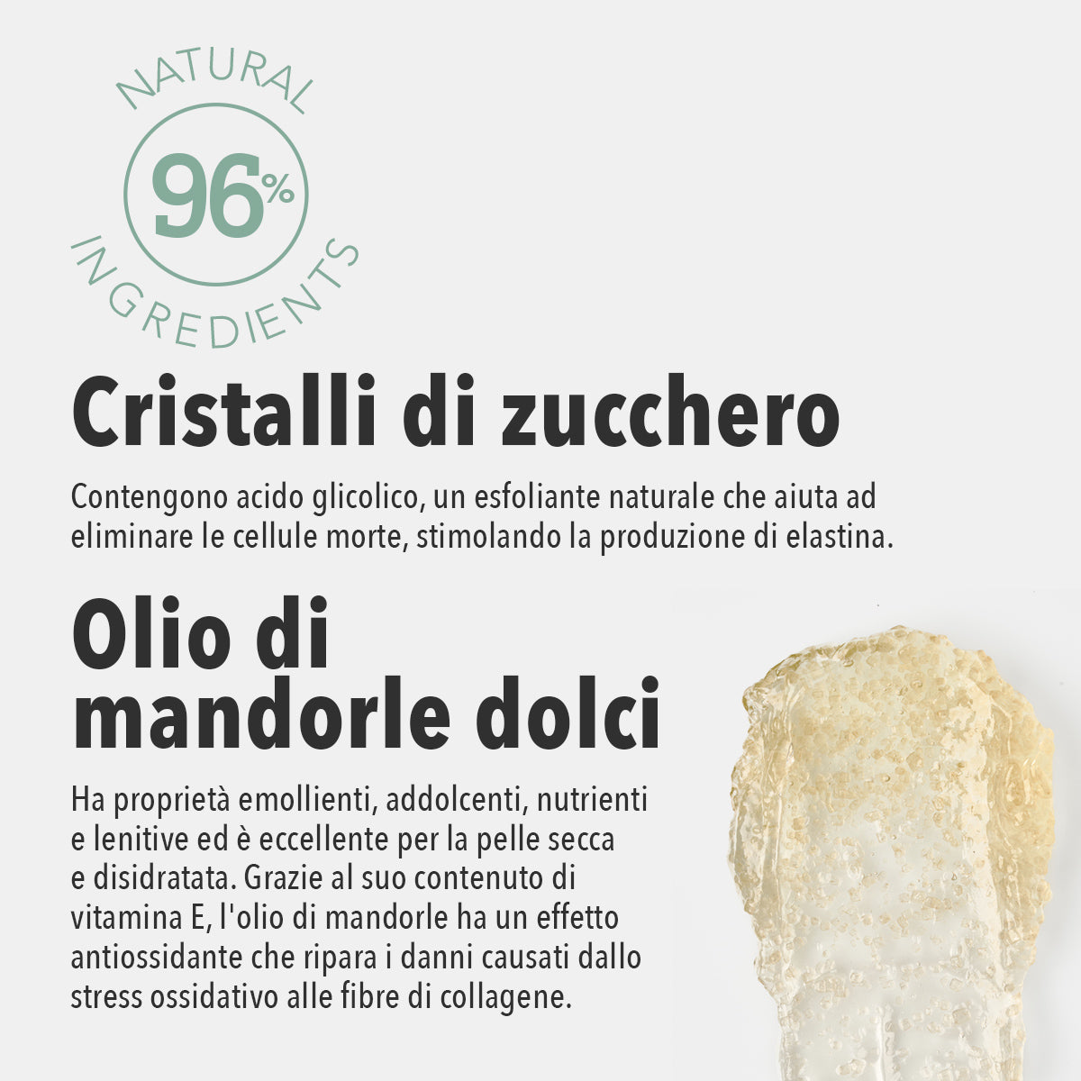 GOMMAGE CORPS AU SUCRE