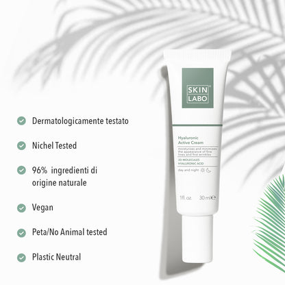 CRÈME ACTIVE À L'ACIDE HYALURONIQUE